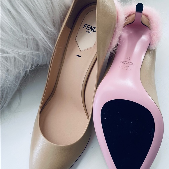 Authentic Fendii camel pumps - Picture 4 of 5